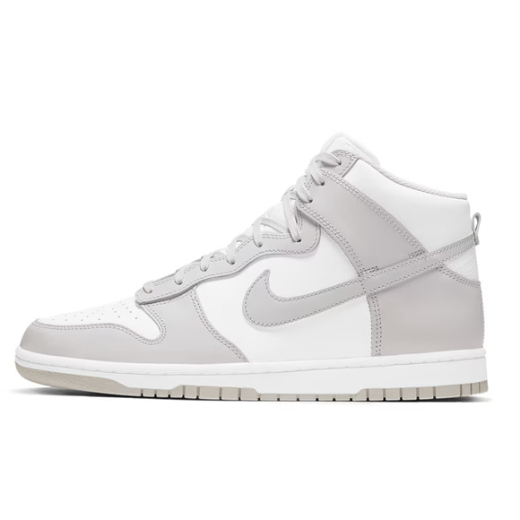 Nike Dunk Hi Retro White/Vast Gray Men\'s Sneakers Shoes Size 14 DD1399-100 NEW main image 4